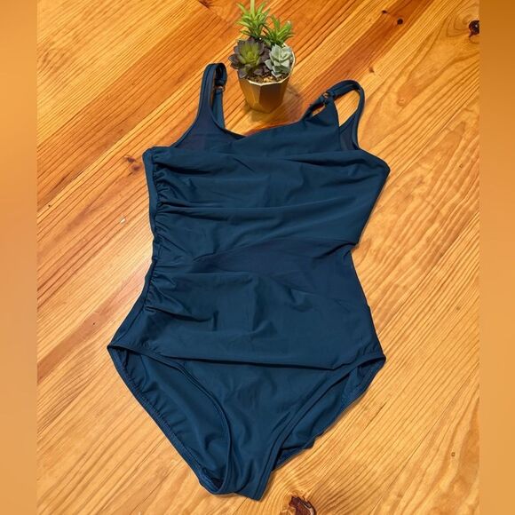 Miraclesuit Azura One-Piece Women's Size 12 One Piece Swimsuit Bathing Suit - Picture 3 of 13